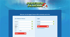 Desktop Screenshot of pokemonplasma.com